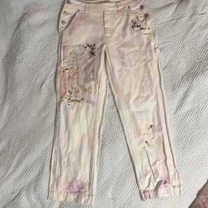 Free People Patchwork Pants